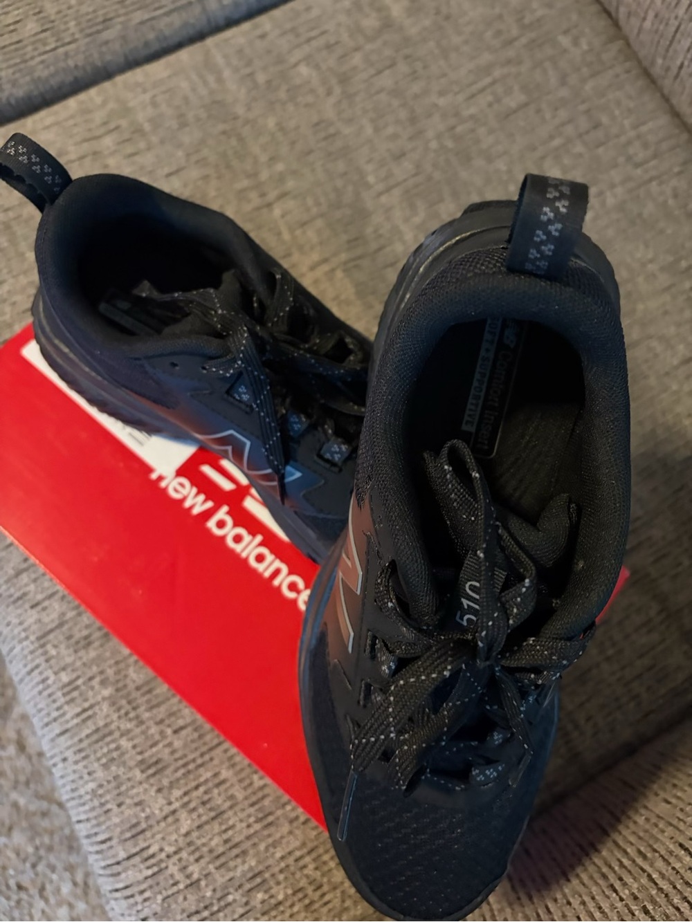 New Balance Black Trail Running Sneakers